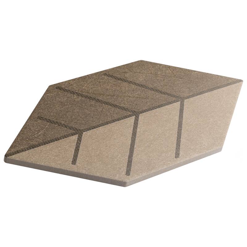 Merola Tile Foresta Kayak Mix 6-1/2" x 12-1/2" Porcelain Floor and Wall Tile