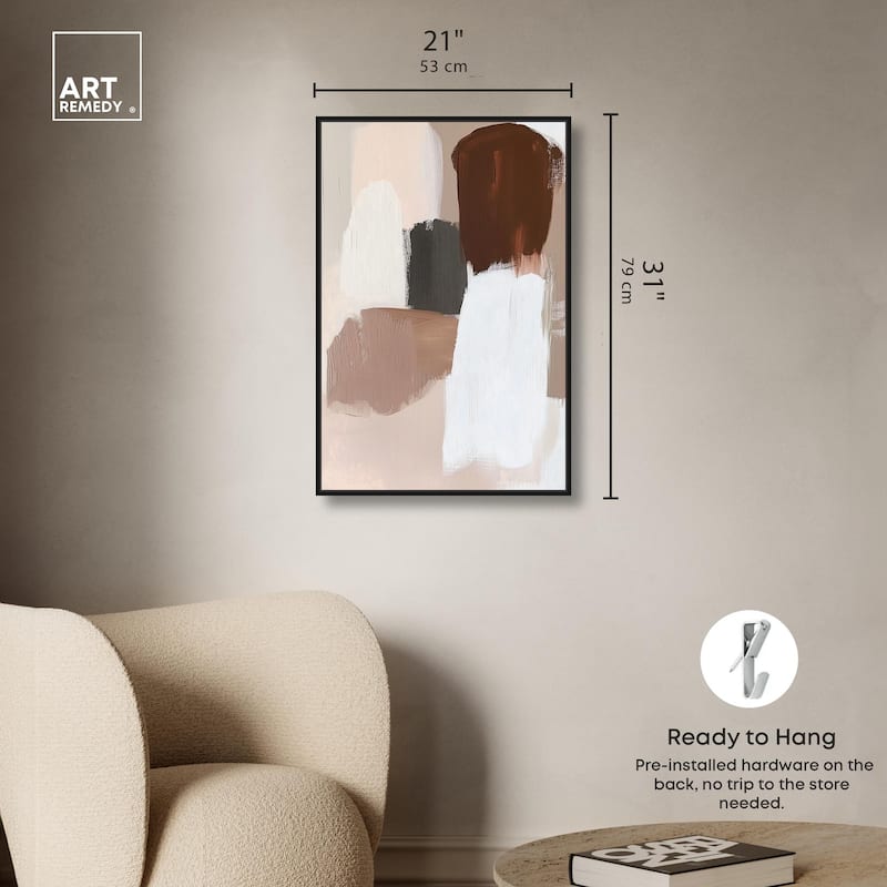 Veiled Browns Canvas by Art Remedy