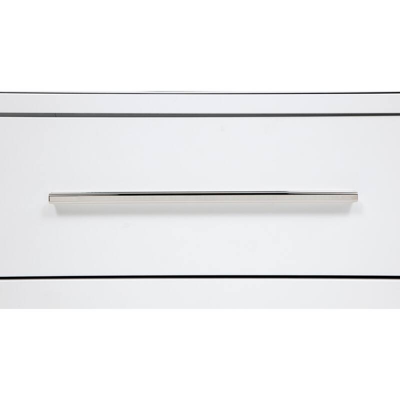 Gracemont 3-drawer Bedroom Nightstand Bedside Table White