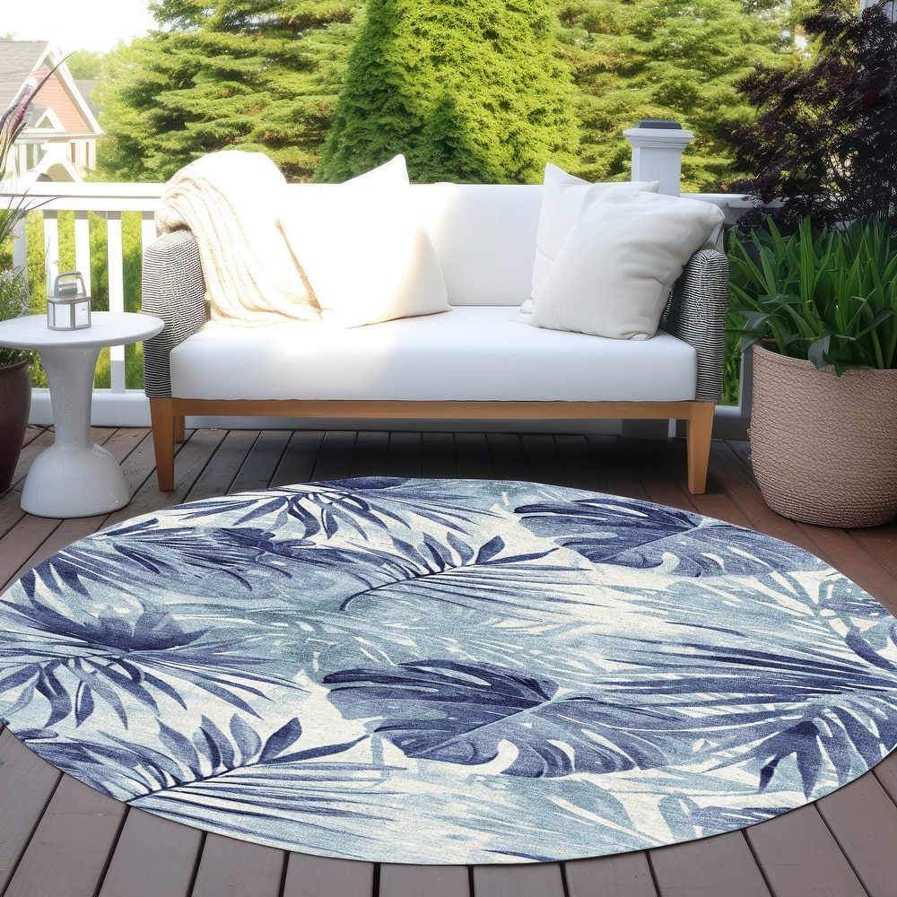 ラグ・カーペット round beach rug Round Modern Area Rug Mats for Living Room Tropical Beach