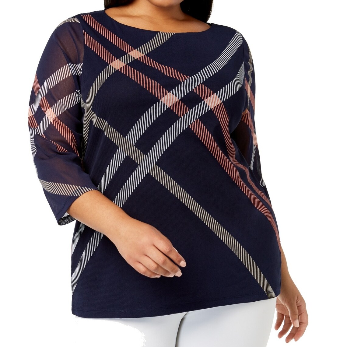charter club tops plus size