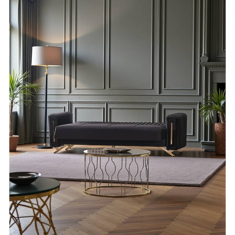 Zelvion 4 Pieces Living Room Sets 2 Sofa 2 Chair