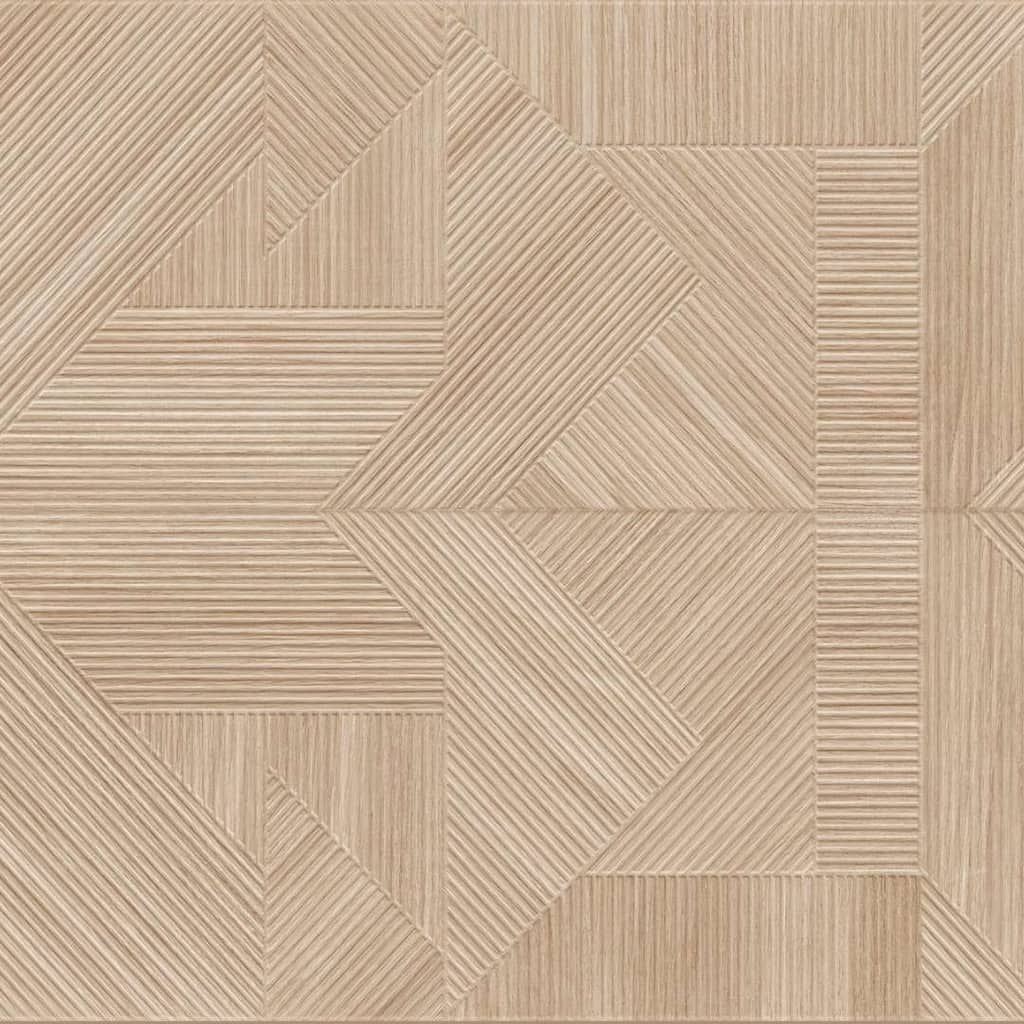 Daintree 14x32 Haya Matte Wood Look Ceramic Wall Relief Tile - Large Format