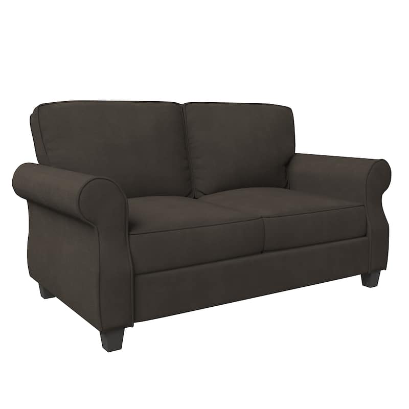 Sofa with Solid Wood Frame,, Comfy Sofa Couch with Extra Deep Seats, Modern 2 Seater Sofa, for Living Room Apartment Lounge