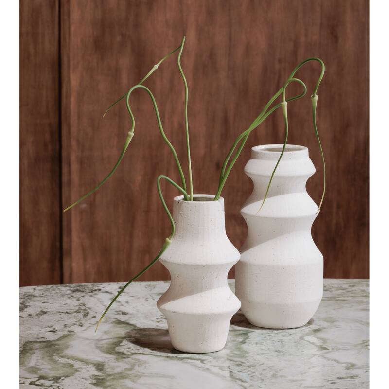 Aurelle Home Modern Ceramic Stoneware Vase