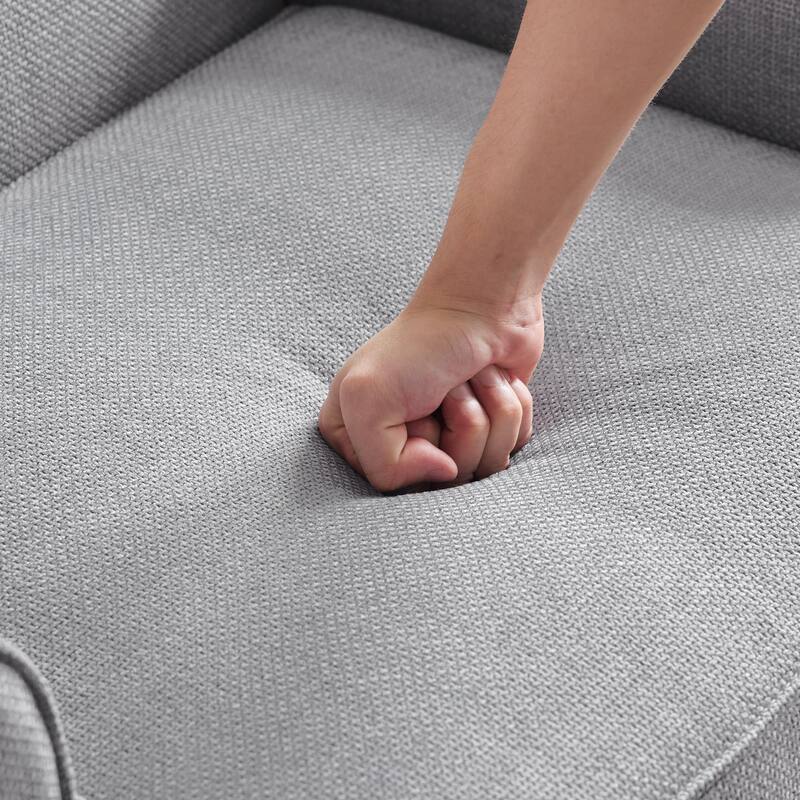 Upholstered Accent Chair with Soft Cushion