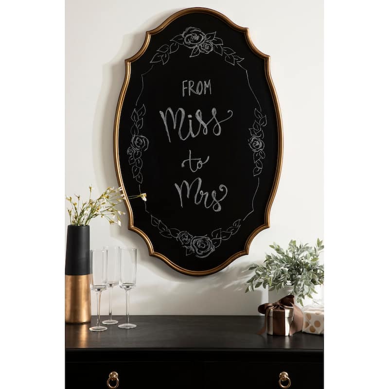 Kate and Laurel Leanna Framed Chalkboard