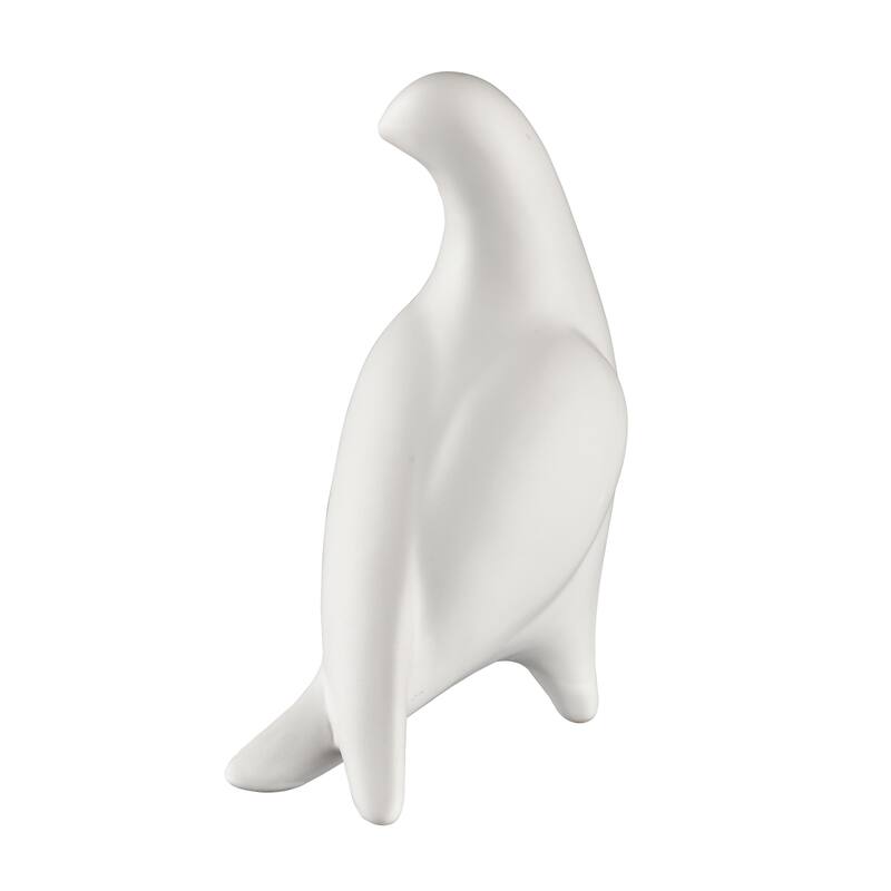 Elk Home Fino White Earthenware 3.25 Inch Wide Sculpture