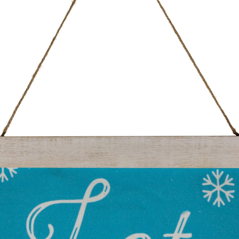 43" Let it Snow Christmas Wall Sign