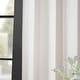 preview thumbnail 25 of 24, Exclusive Fabrics Modern Color block Cotton Vertical Pleated Curtain (1 Panel) - Luxury Home Decor curtains