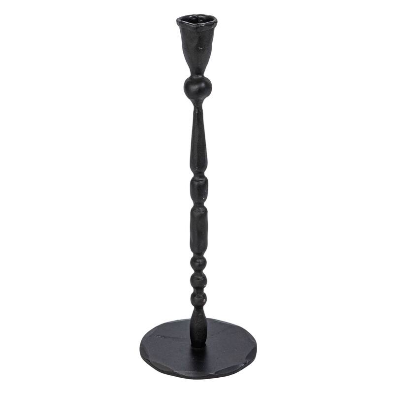 Decorative Hand-Forged Metal Taper Holder