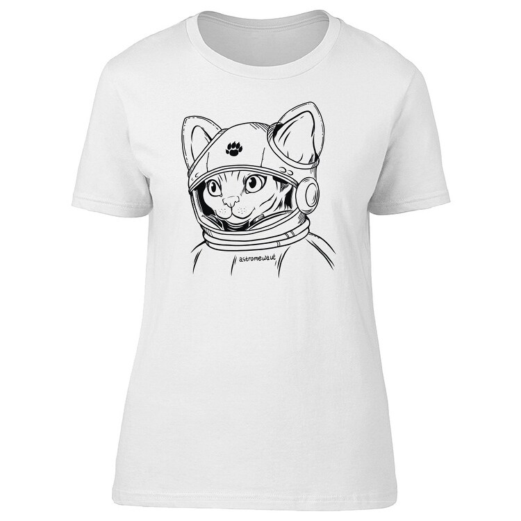 Shop Astronaut Sphynx Cat Spacesuit Tee Women S Image By