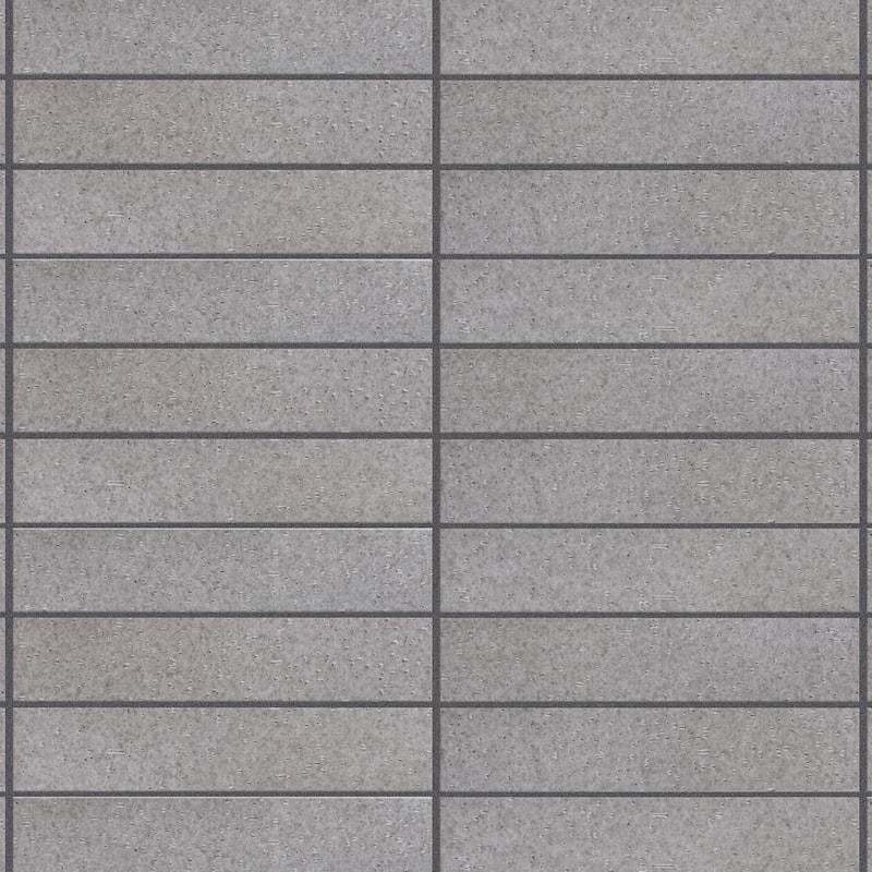 Merola Tile Muretto Grigio Glossy 2" x 10" Porcelain Floor and Wall Tile