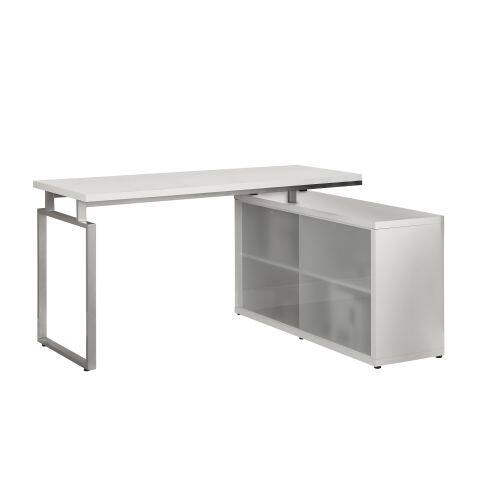 Shop Monarch Specialties Corner Computer Desk V Hollow Core L