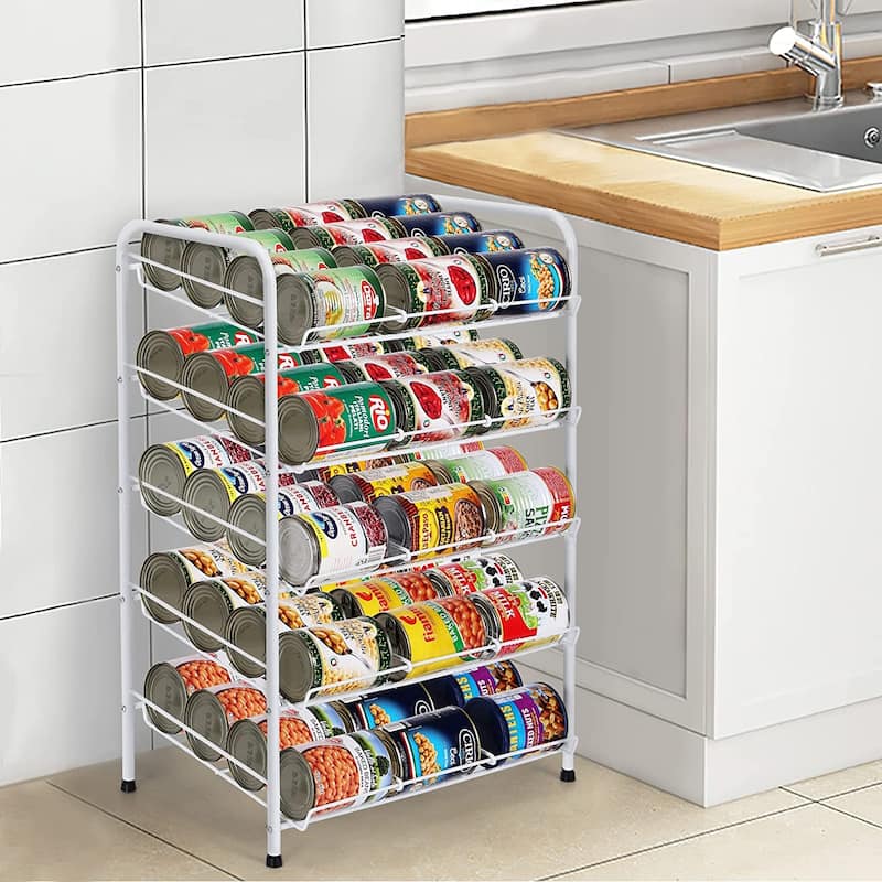 Can Organizer Can Good Organizer for Pantry - White - 5 Tier