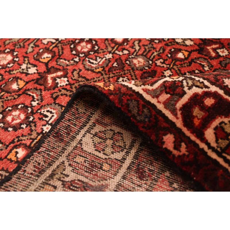 ECARPETGALLERY Hand-knotted Andelz Red Wool Rug - 3'4 x 10'1