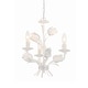 preview thumbnail 1 of 5, Crystorama Lighting Group Southport 3 Light 14" Wide Chandelier with Wet White