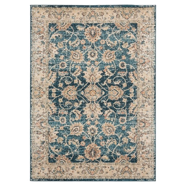 Porch & Den Stile Distressed Oriental Pattern Area Rug