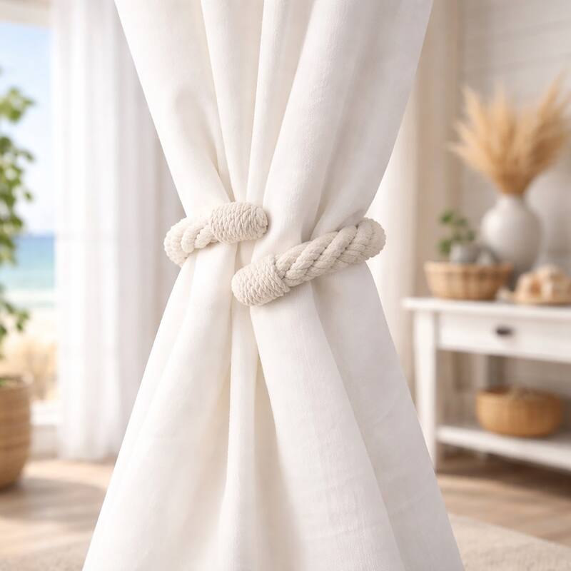 Elegant Rope Curtain Tie Backs Decorative Holdbacks