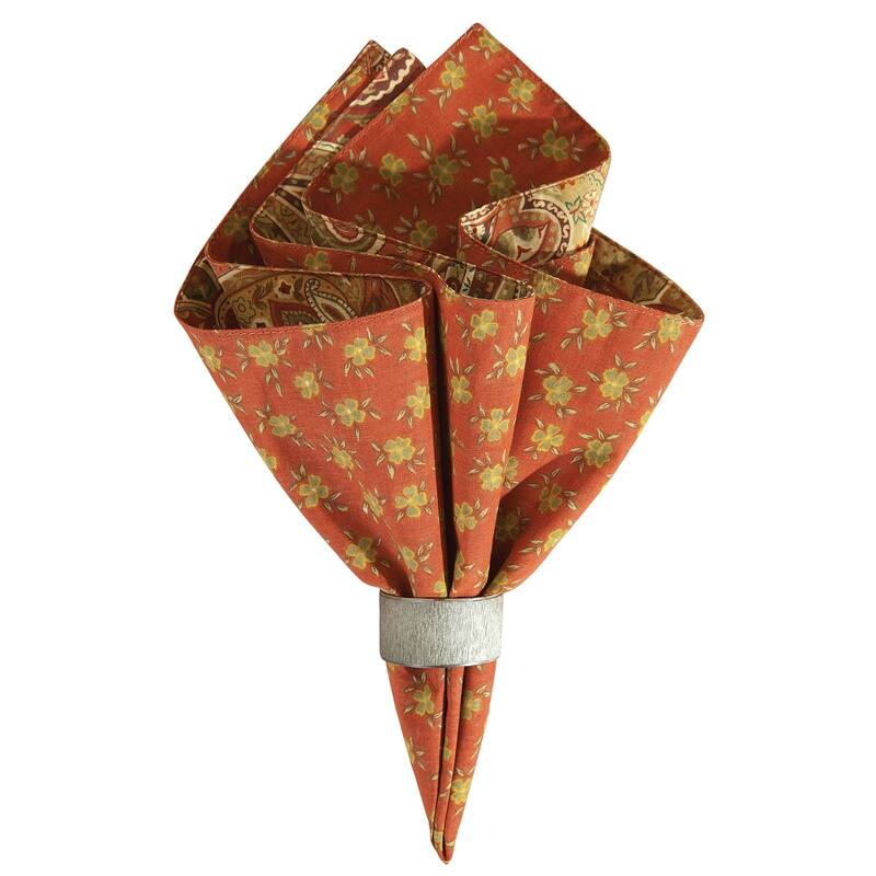 Tangiers Cotton Reversible Napkin Set of 6