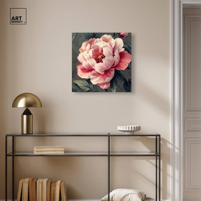 Opal Bloom II Canvas by Art Remedy, Gallery Wrapped