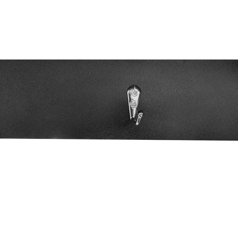 Sophisticated Shoe Cabinet with 6 Flip Drawers, 4 Hooks, Glass Doors