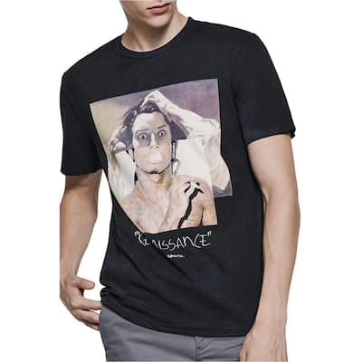 Elevenparis Mens Cozaz Graphic T-Shirt,, Black, Small
