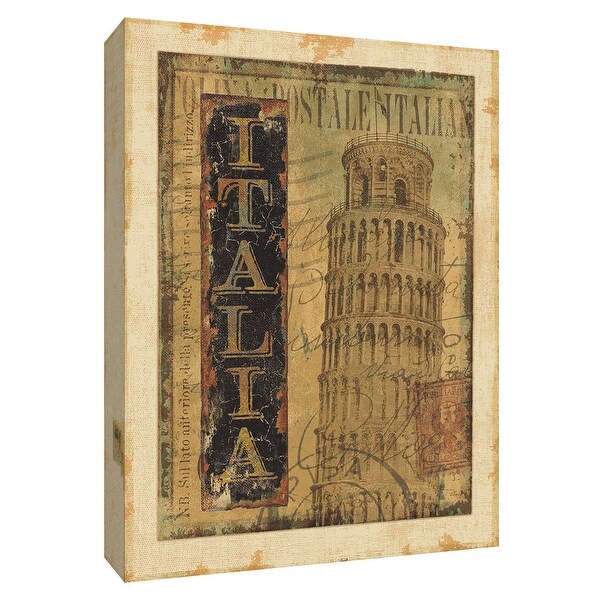 PTM Images 9-154811 PTM Canvas Collection 10" x 8" - "Travel Moments III" Giclee Buildings and Landmarks Art Print on Canvas