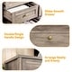 preview thumbnail 14 of 26, 12 Drawers Wood Dressers, 63" Long TV Stand Dresser for 65 Inch TV