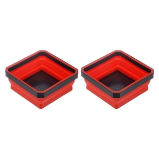 Collapsible Magnetic Parts Tray Set of 2 Foldable Organiser - 4.5 inch - Bed Bath & Beyond - 42351108 Collapsible Magnetic Parts Tray Set of 2 Foldable Organiser - 4.5 inch - Bed Bath & Beyond - 42351108