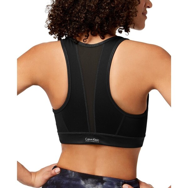 high neck racerback bra
