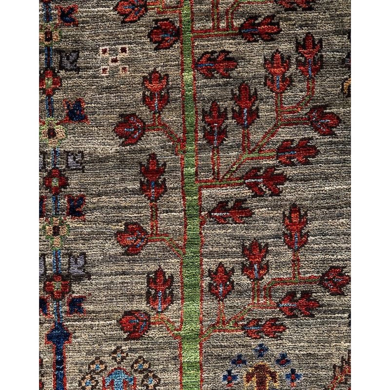 Serapi One-of-a-Kind Hand-Knotted Area Rug - Brown, 8' 0" x 9' 9" - 8' 0" x 9' 9"