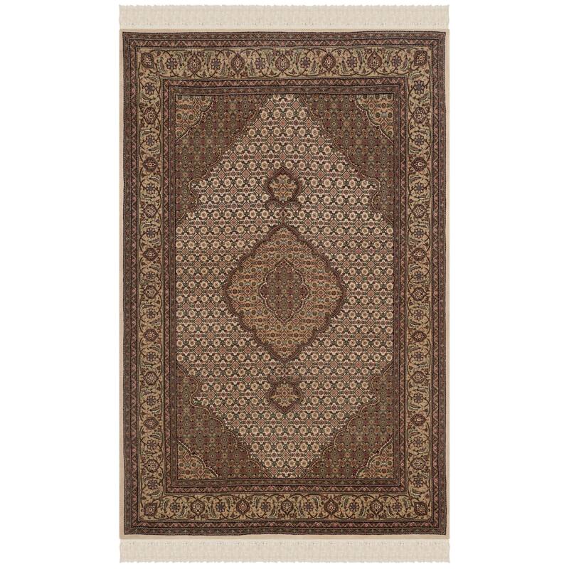 SAFAVIEH Couture Hand-knotted Tabriz Herati Momoko Traditional Oriental Wool