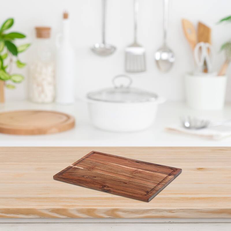 IH Casa Decor Acacia Wood Cutting/Serving Board - Brown