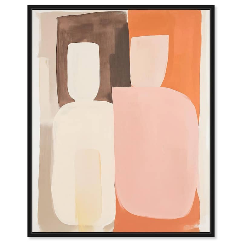 Tones of Restfulness II Canvas by Art Remedy - 20" x 24" - Black