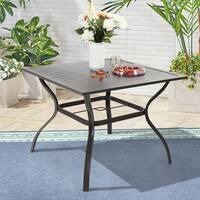 Buy Square Outdoor Dining Tables Online At Overstock Our Best Patio Furniture Deals