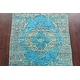 preview thumbnail 3 of 14, Abstract Oushak Oriental Home Decor Area Rug Hand-knotted Foyer Carpet - 4'2" x 5'5"