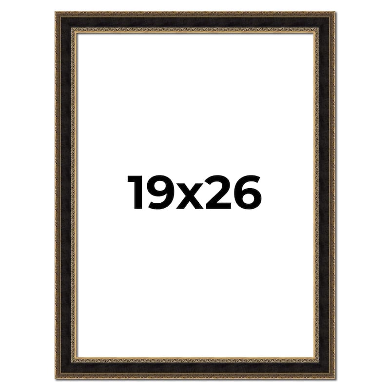 19x26 Frame Gold Antique Vintage Sold Wood Picture Frame | 1.75 Inch