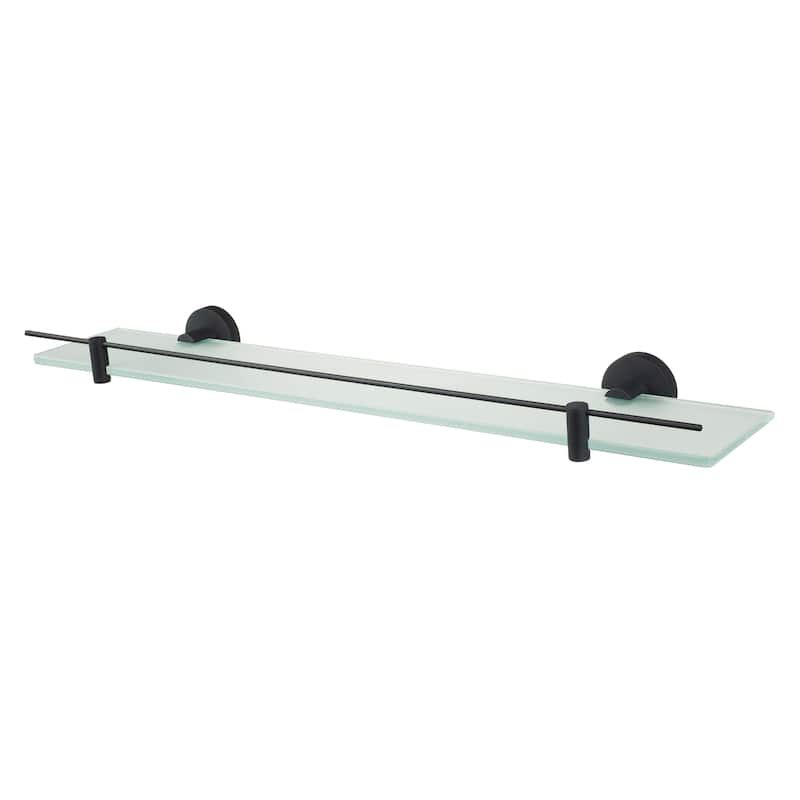 Kosmos Glass Shelf Black