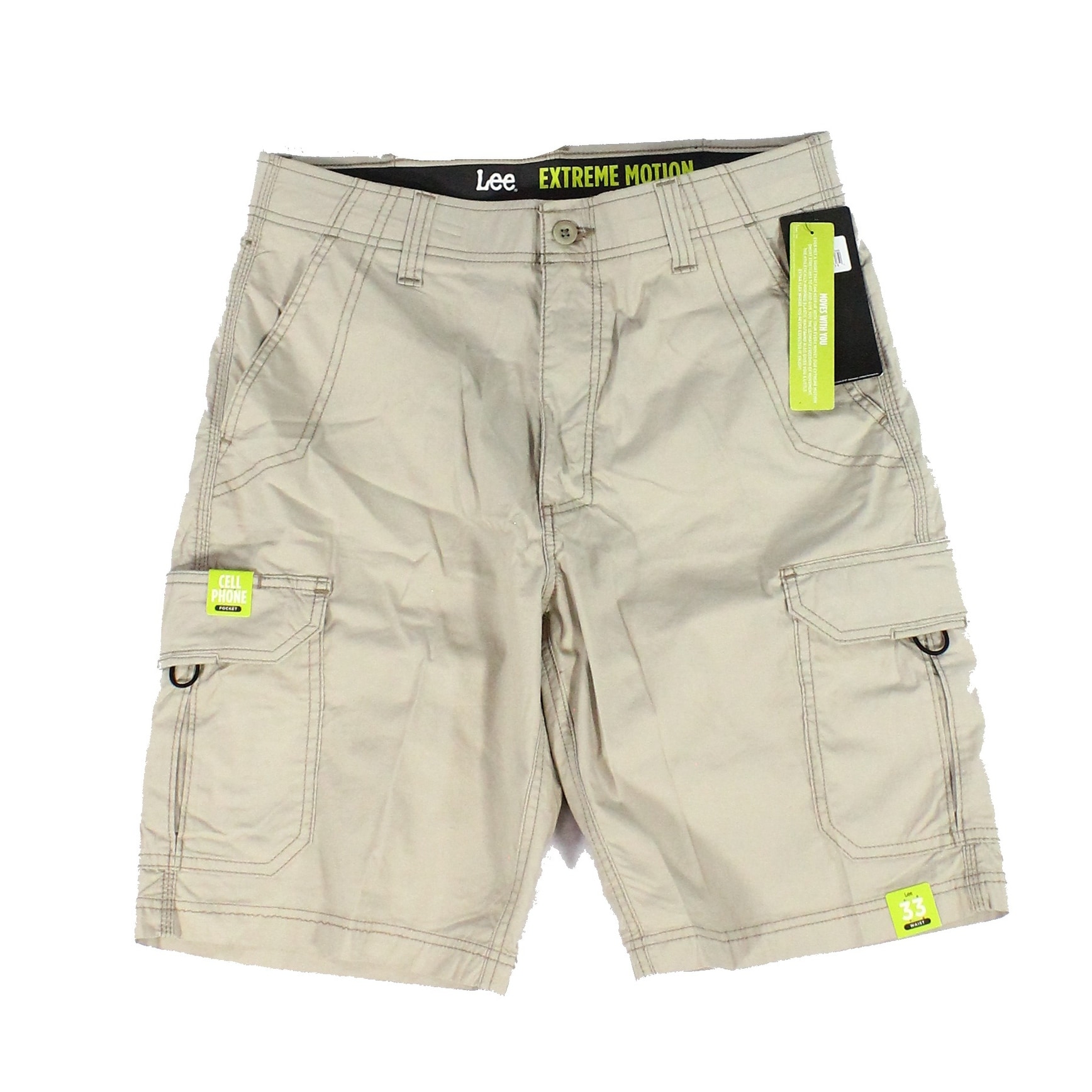 men's lee extreme motion cargo shorts