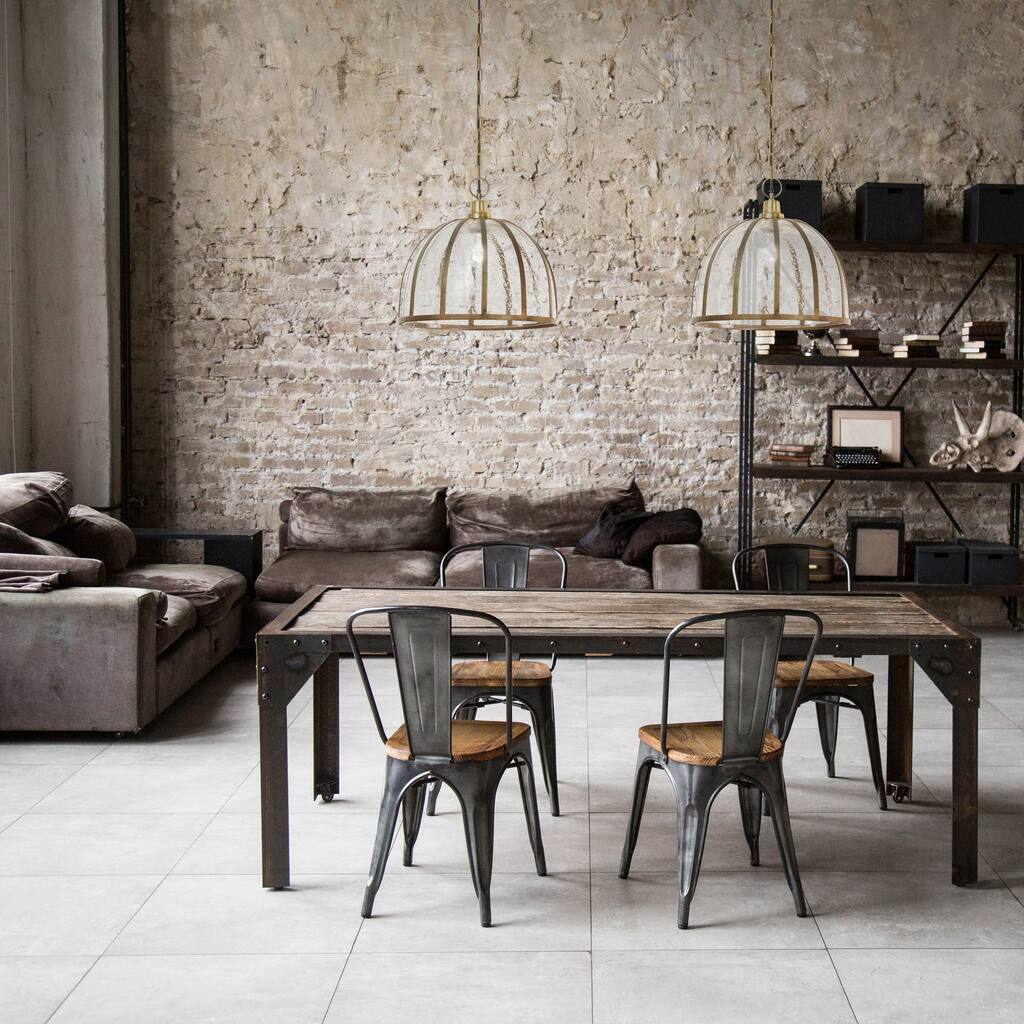 Hayden River of Goods Brass and Seeded Glass and Metal Pendant Light with Adjustable Hanging Cord - 14.5" x 14.5" x 13.5/68.5"