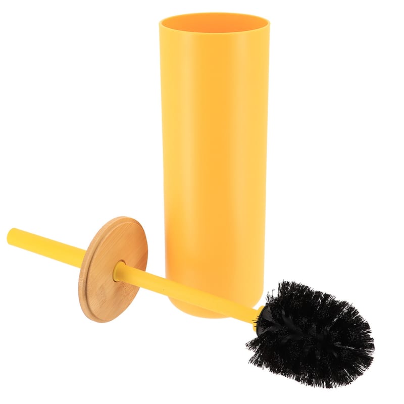 Yellow Padang Bathroom Accessory Set 7-Pieces Bamboo