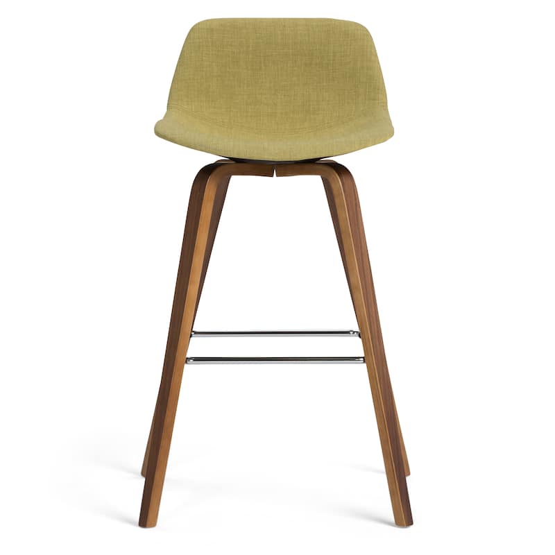 WYNDENHALL Cacey Mid Century Modern Bentwood Counter Height Stool (Set of 2) - 20.7'' x 21.1'' x 36.6