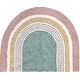 preview thumbnail 32 of 37, Nuloom Nydia SpinClean Circular Kids Machine Washable Area Rug