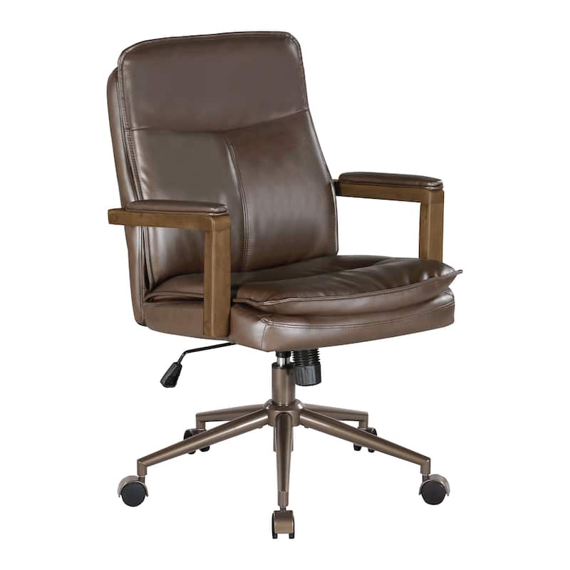 Woodlands Office Chair - Chocolate