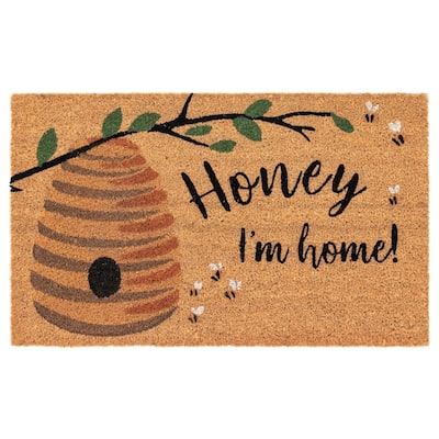 Liora Manne Natura Honey Im Home Outdoor Mat Natural