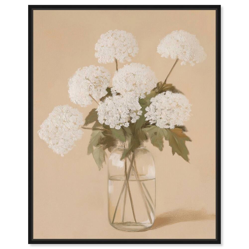 Lace in a Vase II Canvas by Art Remedy
