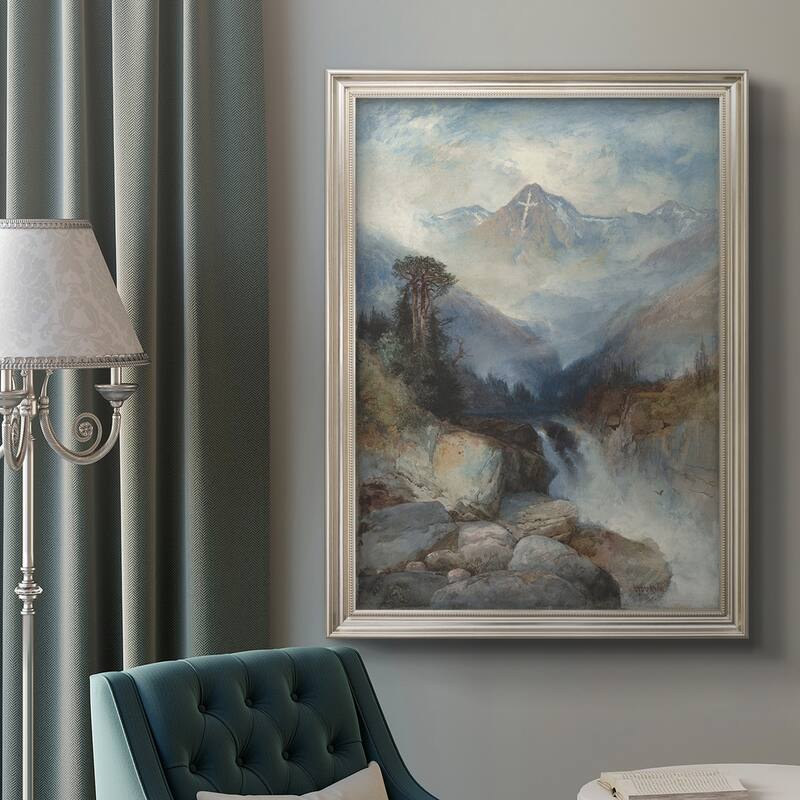 Mountain of the Holy Cross Premium Framed Canvas- Ready to Hang