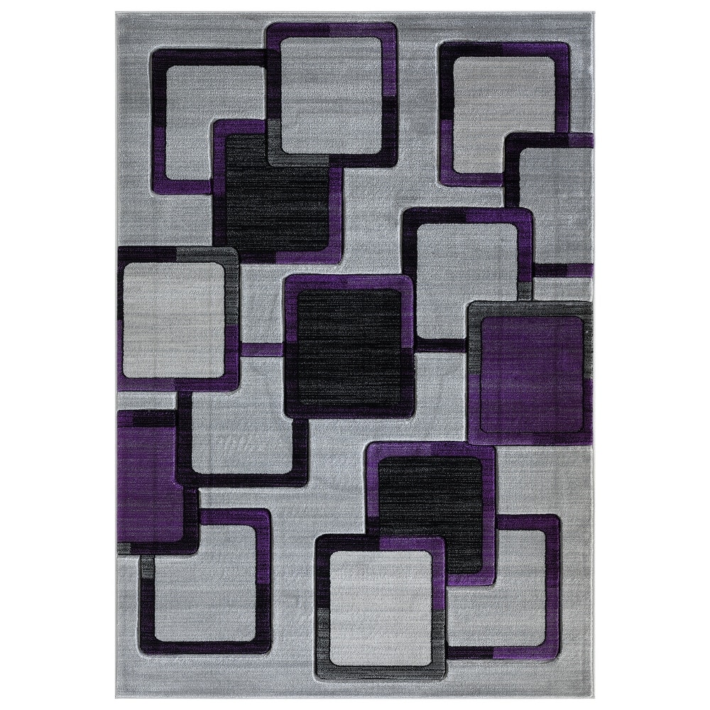 Orelsi Collection Abstract Area Rug