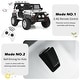 preview thumbnail 15 of 30, 12V Kids Remote Control Electric Ride On Truck Car with Lights and Music - 45" x 28.5" x 28.7" (L x W x H)